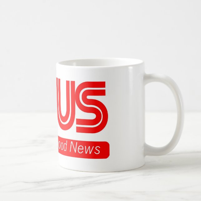 Taza De Café Jesús es buenas noticias (Derecha)