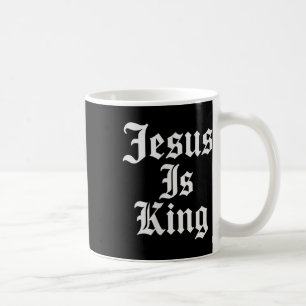 Taza De Café Jesús es Calle Cristiano Rey