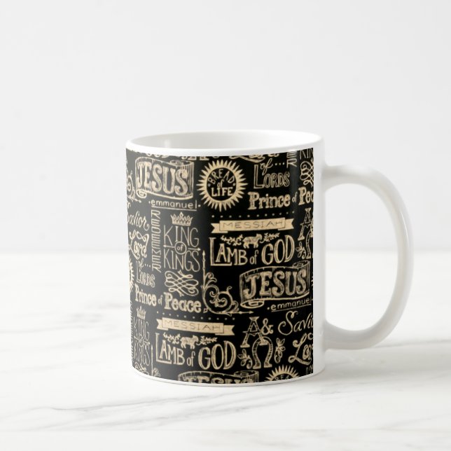 Taza De Café Jesús es el rey de los reyes Mug (Derecha)