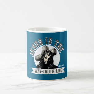 Taza De Café Jesús Es La Forma En Que La Verdad Y La Vida