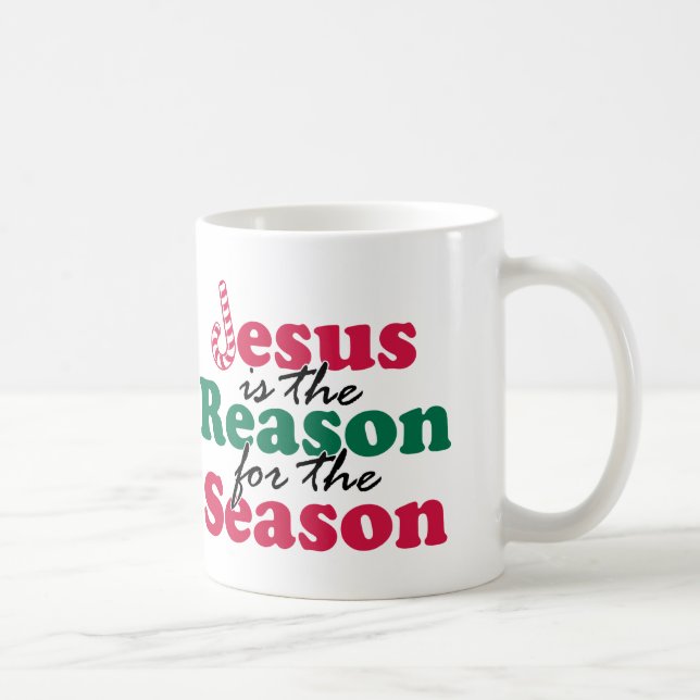 Taza De Café Jesús es la razón (Derecha)