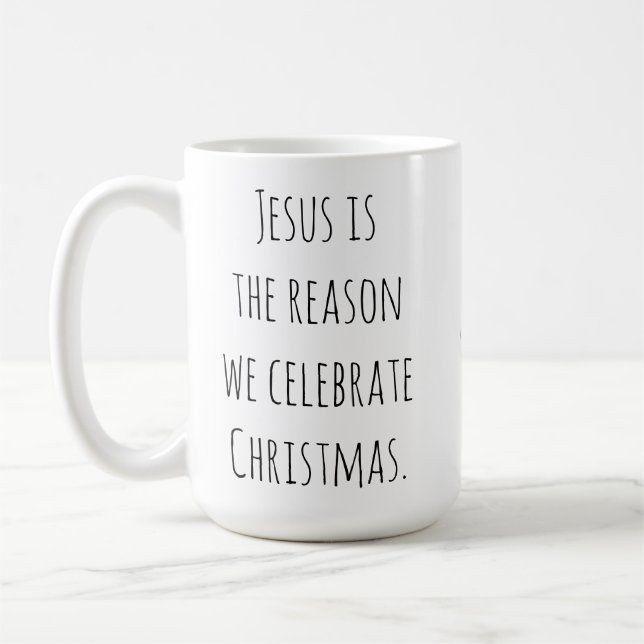 Taza De Café Jesús es la razón (Izquierda)