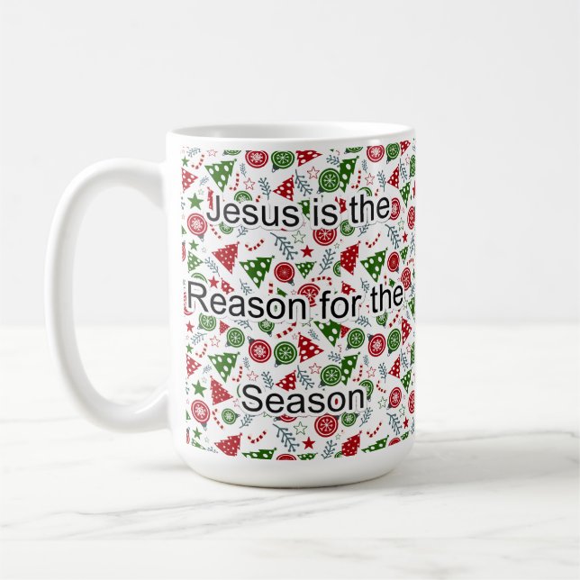 Taza De Café Jesús es la razón de la temporada (Izquierda)