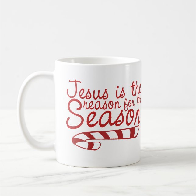 Taza De Café Jesús es la razón de la temporada (Izquierda)