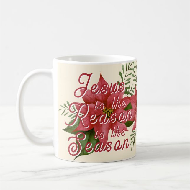 Taza De Café Jesús es la razón de la temporada (Izquierda)