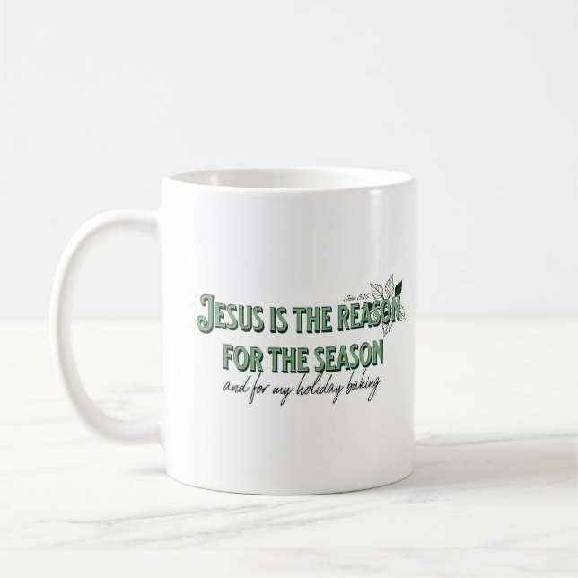 Taza De Café Jesús es la razón de la temporada (Izquierda)
