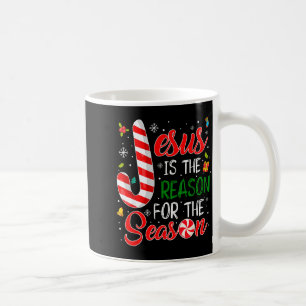 Taza De Café Jesús Es La Razón De La Temporada De Navidad Pijam