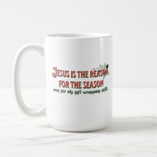 Taza De Café Jesús Es La Razón De La Temporada - Envolver Regal