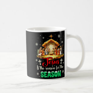 Taza De Café Jesús Es La Razón De La Temporada Fe Cristiana
