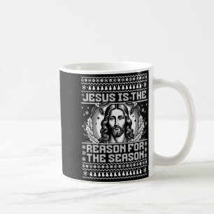 Taza De Café Jesús Es La Razón De La Temporada - Feo Christma