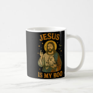 Taza De Café Jesús es mi Boo divertido cristiano vintage Hallow