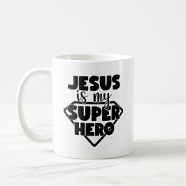 Taza De Café Jesús Es Mi Héroe Café Mug