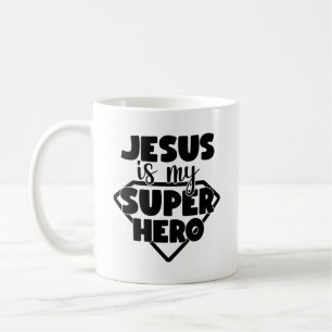 Taza De Café Jesús Es Mi Héroe Café Mug
