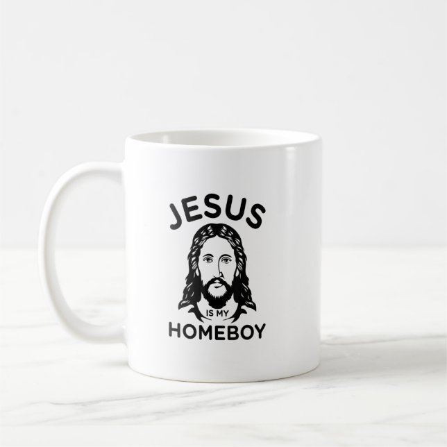Taza De Café Jesús Es Mi Homeboy (Izquierda)