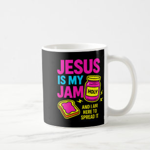 Taza De Café Jesús es mi jam y estoy aquí para difundir versícu
