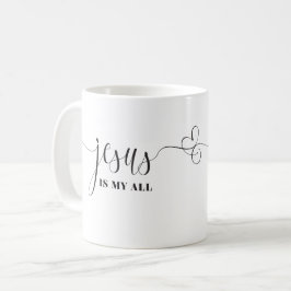 Taza De Café Jesús es mi peluca clásica de 11 onzas