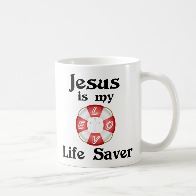 Taza De Café Jesús es mi salvador (Derecha)