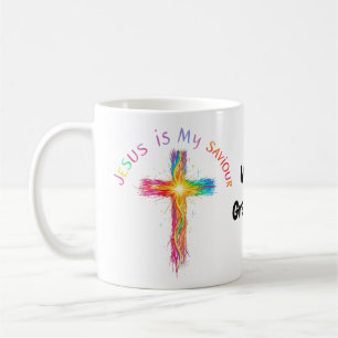 Taza De Café Jesús Es Mi Salvador Un Recordatorio Fiel de Amor