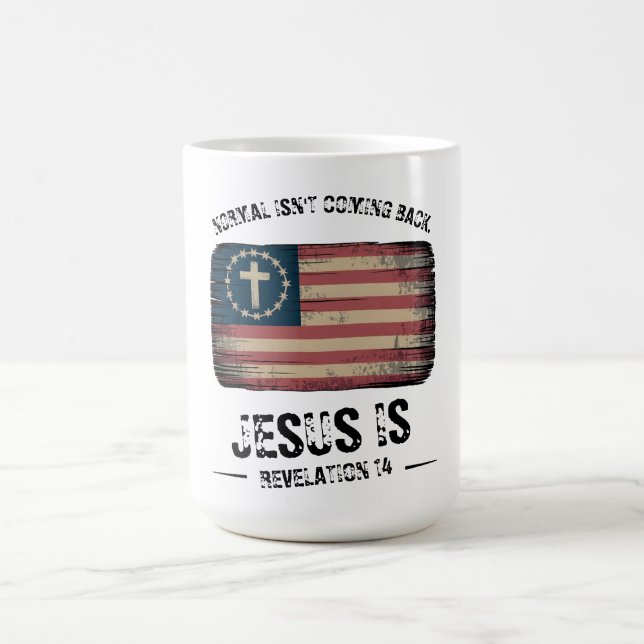 Taza De Café Jesús Está Regresando (Centro)