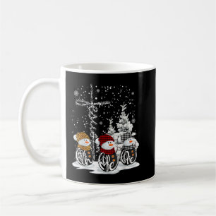 Taza De Café Jesus Faith Hope Love Snowman Graciosos Navidad Pa