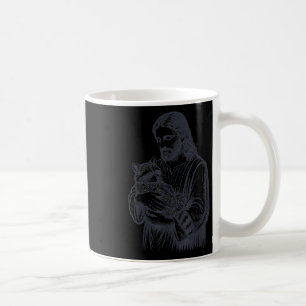Taza De Café Jesus Holding Raccoon