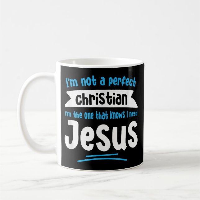 Taza De Café Jesús Hombres Mujeres Niños Divertidos Biblias Cri (Izquierda)