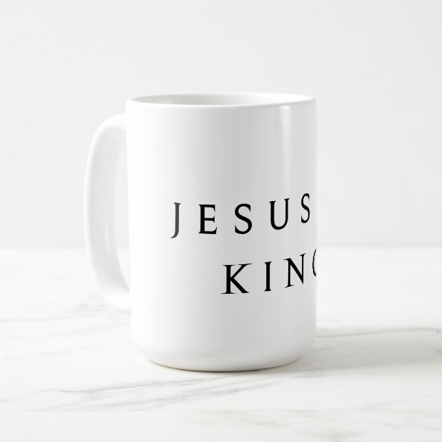Taza De Café JESUS IS KING Hoodie (Anverso izquierdo)