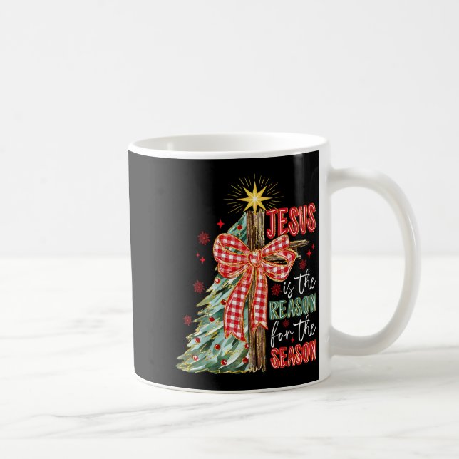 Taza De Café Jesus Is The Reason For The Season Christmas Xmas  (Derecha)