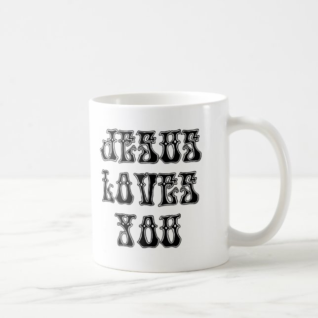 Taza De Café Jesús le ama (Derecha)