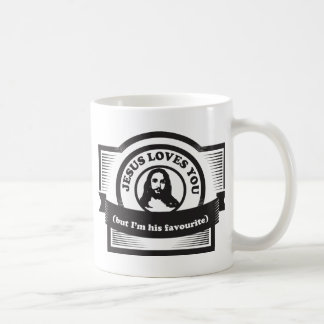 Taza De Café Jesús le ama divertido