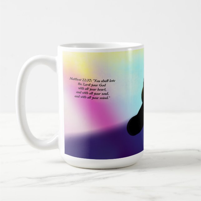 Taza De Café jesus love all (Izquierda)