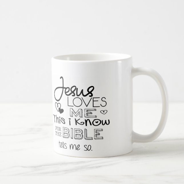 Taza De Café Jesús me ama esto que sé (Derecha)