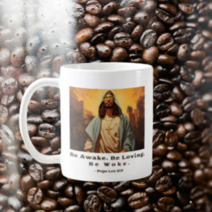 Taza De Café Jesús Moderno - *Despierta. Sé Amador. Despertar.*