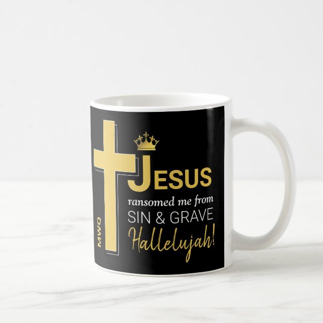 Taza De Café JESÚS Moderno ME TRANSOMITIÓ Pascua Cristiana (Derecha)