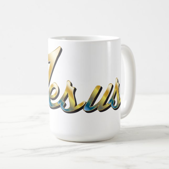 Taza De Café Jesus Mug (Anverso derecho)