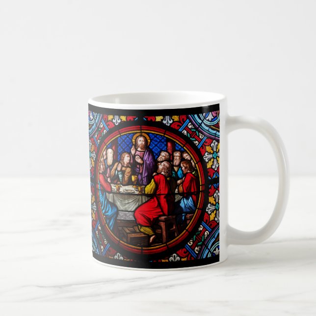 Taza De Café Jesús por última vez con sus discípulos (Derecha)