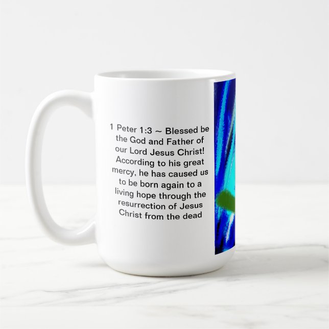 Taza De Café Jesús salta a nosotros (Izquierda)
