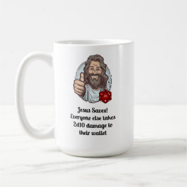 Taza De Café ¡Jesús salva a D&D!