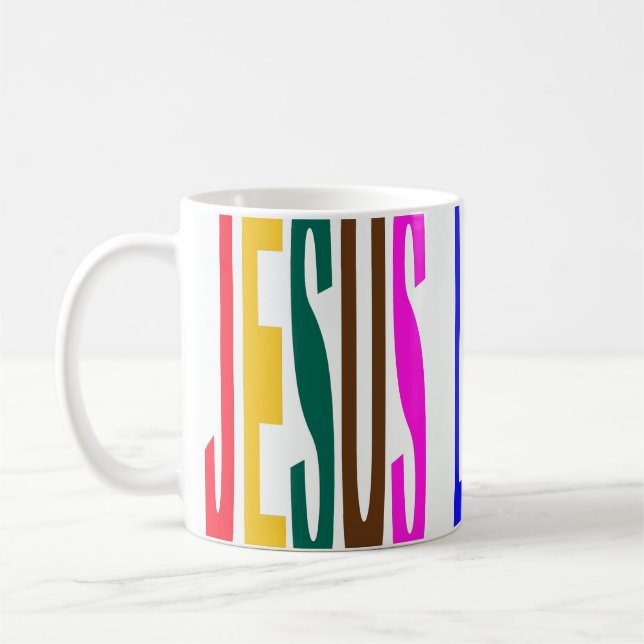 TAZA DE CAFÉ JESÚS TE AMA (Izquierda)