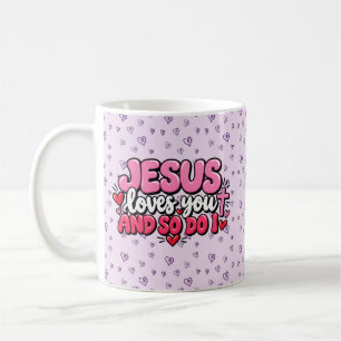 Taza De Café Jesús te ama y yo también