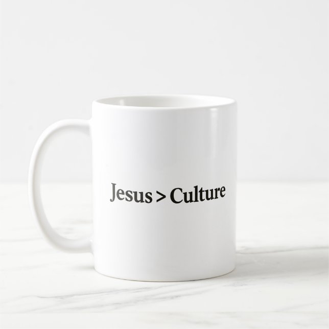 Taza De Café Jesús > Tee de Cultura - Fe audaz. Simple Verdad. (Izquierda)