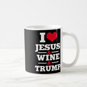 Taza De Café Jesus Wine Trump Religiosa Cristiana Fe Madre Gif