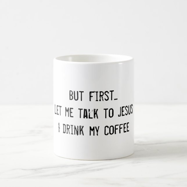 Taza De Café Jesús y café (Centro)