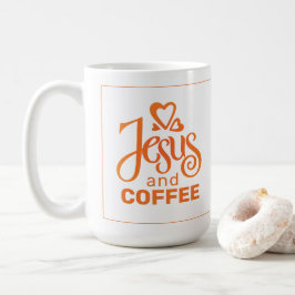 TAZA DE CAFÉ JESÚS Y CAFÉ MUG