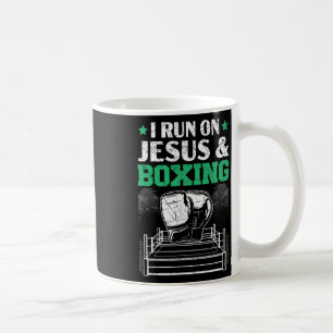 Taza De Café Jesús Y El Boxeo Cristiano Profesional