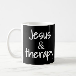 Taza De Café Jesús Y Humor Cristiano Terapéutico Para Chris