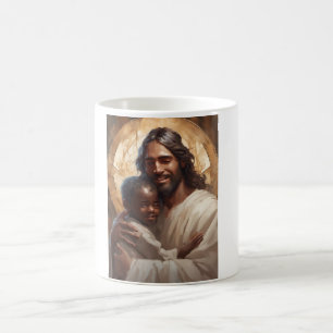 Taza De Café Jesús y niño