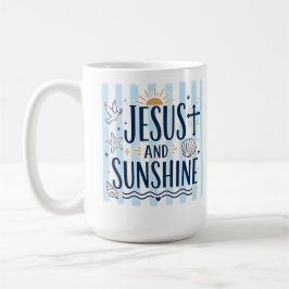 Taza de café Jesús y Sol