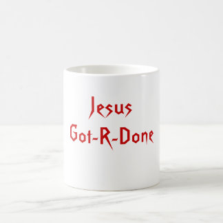 Taza De Café JesusGot-R-Hecho