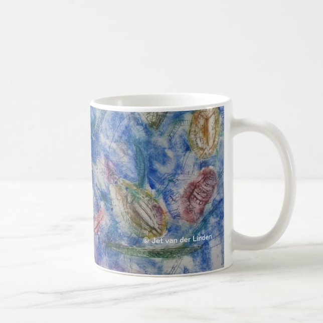 Taza De Café Jet van der Linden mok (Derecha)
